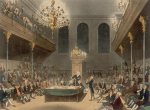 The House of Commons in Wilberforce's day, by Augustus Pugin and Thomas Rowlandson